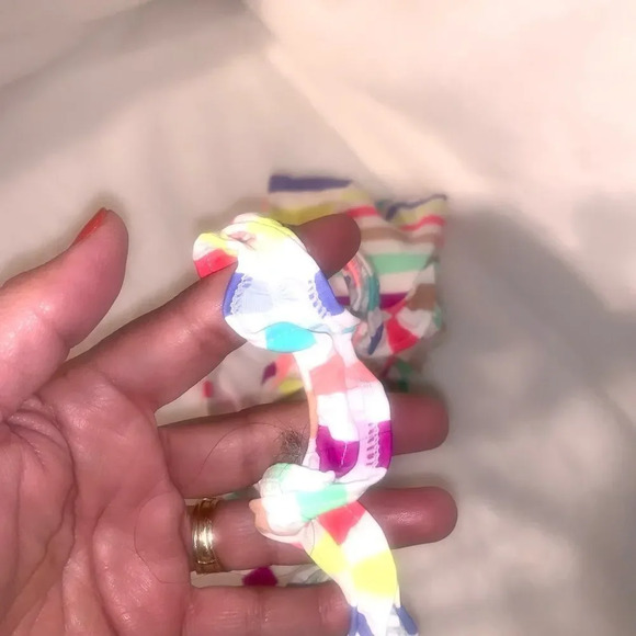 NoBo Neon Stripe Juniors Bikini‎ - Picture 3 of 11